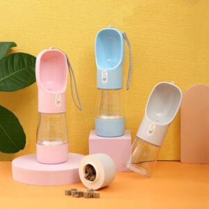 Portable Dog Water Bottle Bowl
